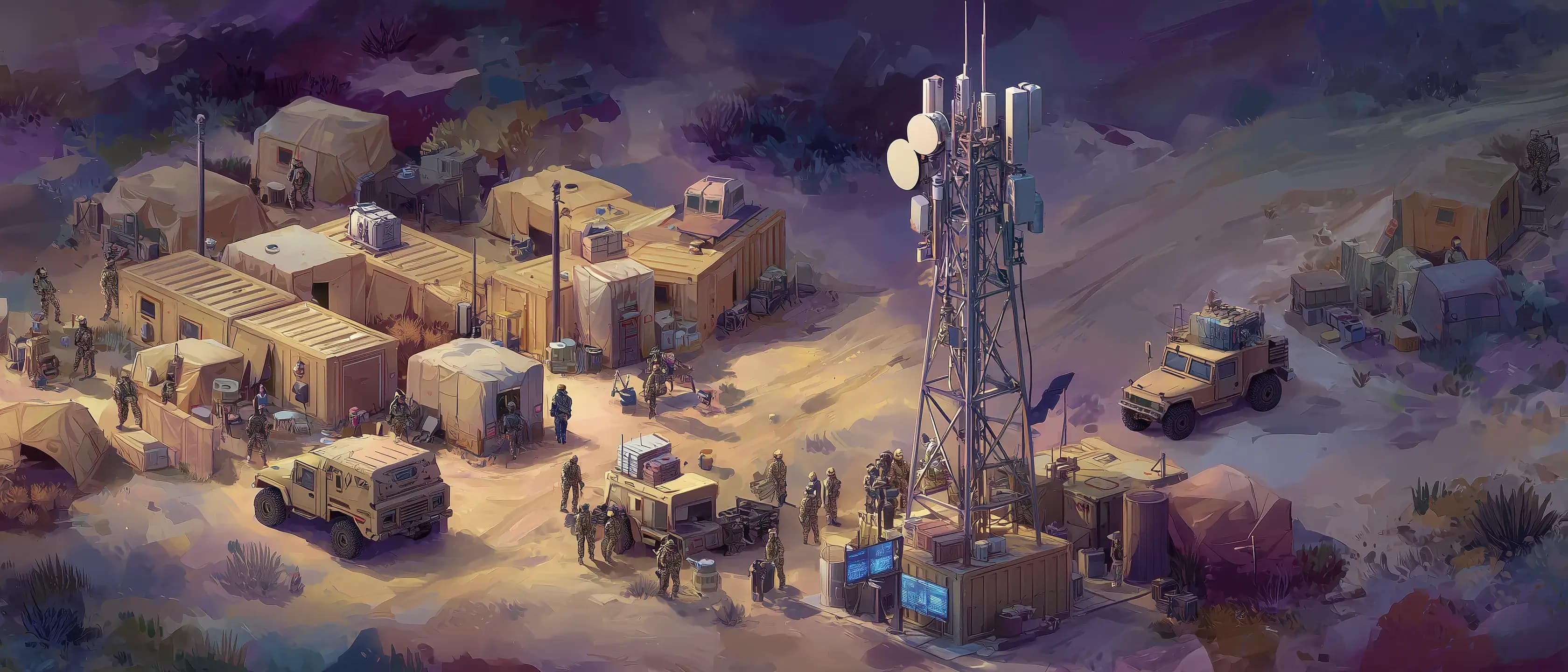 Field operations illustrating deployment at the edge